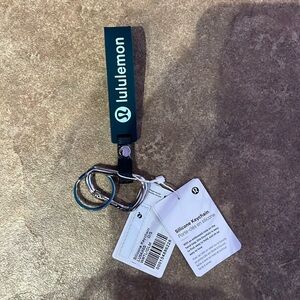 Lululemon Silicone Keychain